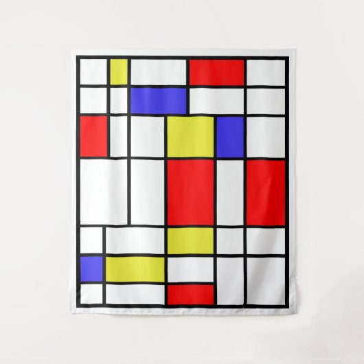 Tenture Mondrian #58 Grand (Devant)