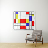 Tenture Mondrian #58 Moyen (En situation (horizontale))