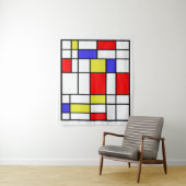 Tenture Mondrian #58 Moyen (En situation)