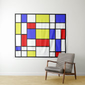 Tenture Mondrian #59 grand (En situation (horizontale))