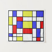 Tenture Mondrian #59 Petit (Devant (Horizontal))