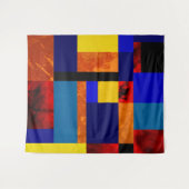 Tenture Mondrian #7-1 Grand (Devant (Horizontal))