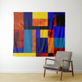 Tenture Mondrian #7-1 Grand (En situation (horizontale))