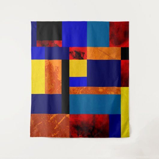 Tenture Mondrian #7-1 Grand (Devant)