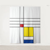 Tenture Mondrian II Minimum De Stijl Modern Art Design (Devant)