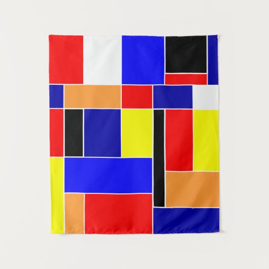 Tenture Mondrian n° 48 Small (Devant)