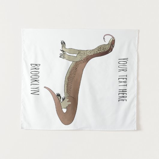 Tenture Monitor lizard (Devant (Horizontal))