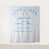 Tenture Monogramme de cowboy Sud - photo fond (Devant)