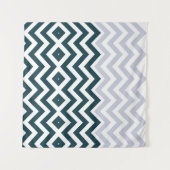 Tenture Monogramme Rustique Groovy Chic (Devant (Horizontal))