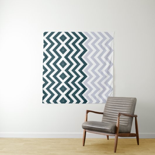 Tenture Monogramme Rustique Groovy Chic (En situation (horizontale))