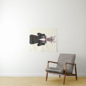 Tenture Monsieur de zèbre (En situation (horizontale))