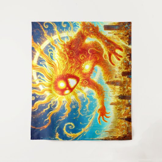 Tenture Monster Sun (Devant)