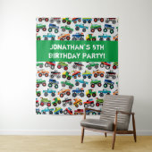 Tenture Monster Truck Children (En situation)