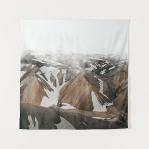 TENTURE MONTAGNES COUVERTES DE NEIGE