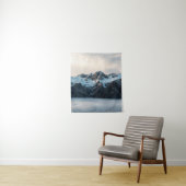 Tenture Montagnes et brouillard (En situation)