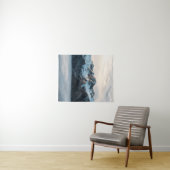 Tenture Montagnes et brouillard (En situation (horizontale))