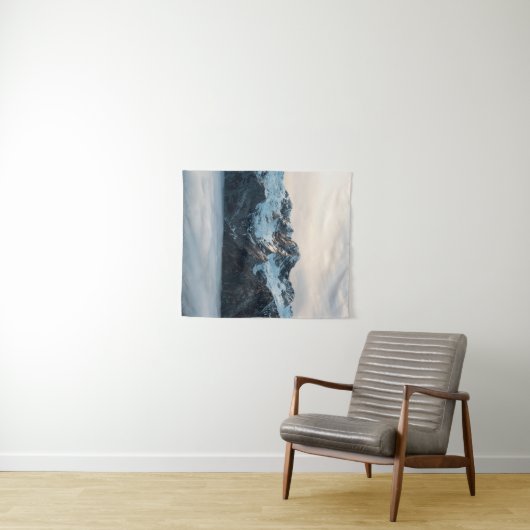 Tenture Montagnes et brouillard (En situation (horizontale))