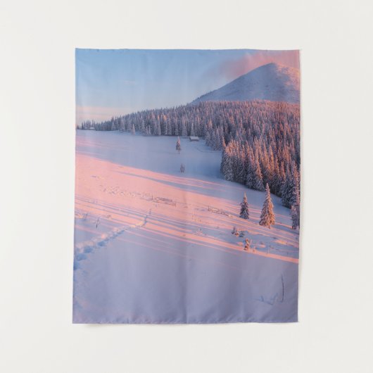 Tenture Montagnes neigeuses (Devant)