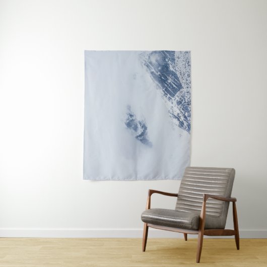 Tenture Montagnes nuageuses (En situation)