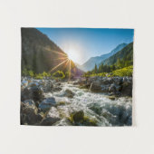 Tenture Montagnes | Parc national Hohe Tauern, Autriche (Devant (Horizontal))