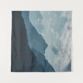 TENTURE MONTAGNES SOUS LE CIEL BLANC (Devant (Horizontal))