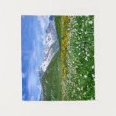 Tenture Montagnes | Swiss Alps Valley Spring (Devant)