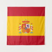 Tenture Montrez vos couleurs - Espagne (Devant (Horizontal))