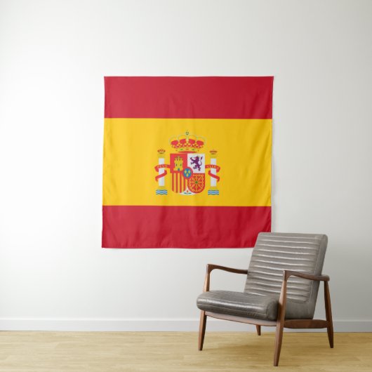 Tenture Montrez vos couleurs - Espagne (En situation (horizontale))