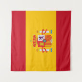 Tenture Montrez vos couleurs - Espagne (Devant)