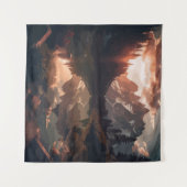 Tenture Monts Mirror (Devant (Horizontal))