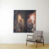 Tenture Monts Mirror (En situation (horizontale))