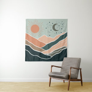 Tenture Monts Sun & Moon