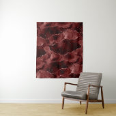 Tenture Moody Agate | Henna Blood Red Photo Boot Arrière-p (En situation)