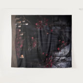 Tenture Moody Gothic Dark Arche et Chaise XLarge (Devant (Horizontal))