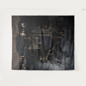 Tenture Moody Gothic Dark Arched Alter avec Ravens XLarge (Devant (Horizontal))