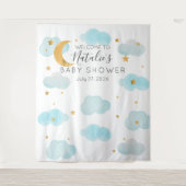 Tenture Moon & Stars personalizado texto Tapestry (Devant)