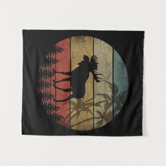 Tenture MOOSE vintage (Devant (Horizontal))