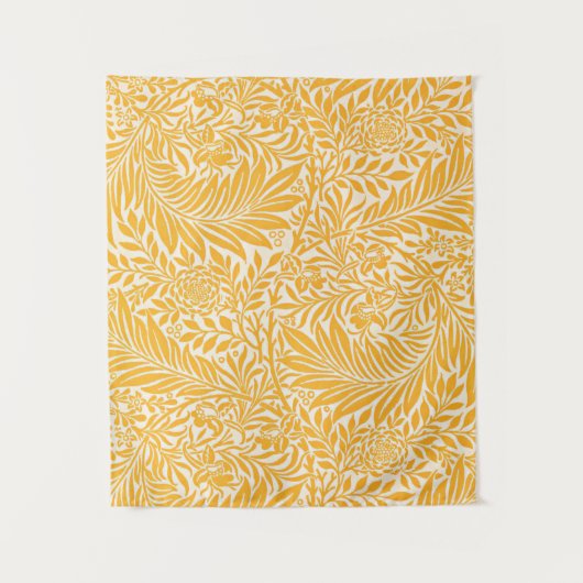 Tenture Morris - Larkspur, jaune doré (Devant)