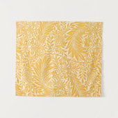 Tenture Morris - Larkspur, jaune doré (Devant (Horizontal))