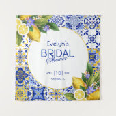 Tenture Mosaïque italienne Fête des mariées citrons carrea (Devant)