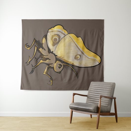 Tenture Moth (En situation (horizontale))