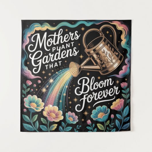 Tenture Mothers Plant Gardens That Bloom Forever (Devant)