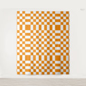 Tenture Motif à carreaux (Devant)