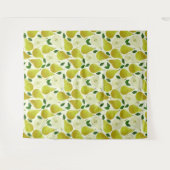 Tenture Motif à poires vertes (Devant (Horizontal))