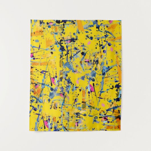 Tenture motif Abstrait (Devant)