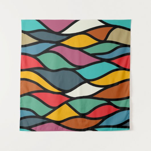 Tenture motif Abstrait (Devant (Horizontal))