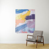 Tenture motif Abstrait (En situation)