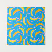 Tenture motif Abstrait à la banane (Devant (Horizontal))