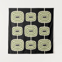 Motif Abstrait anneaux atomiques