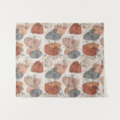 Tenture Motif abstrait de visage féminin (Devant (Horizontal))